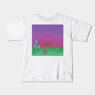 A good night for a fly (landscape #2) Kids T-Shirt